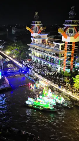 Festival jukung hias Tanglong 2025, Banjarmasin #banjarmasin #kalimantanselatan #jukunghiasbanjarmasin #festivaljukunghiastanglong #bjm 