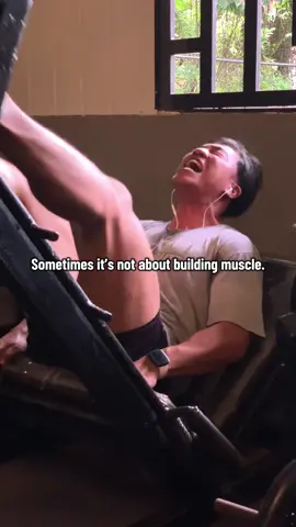 Because pain in the body quiets the pain in the mind. #fyp #gym #viral  