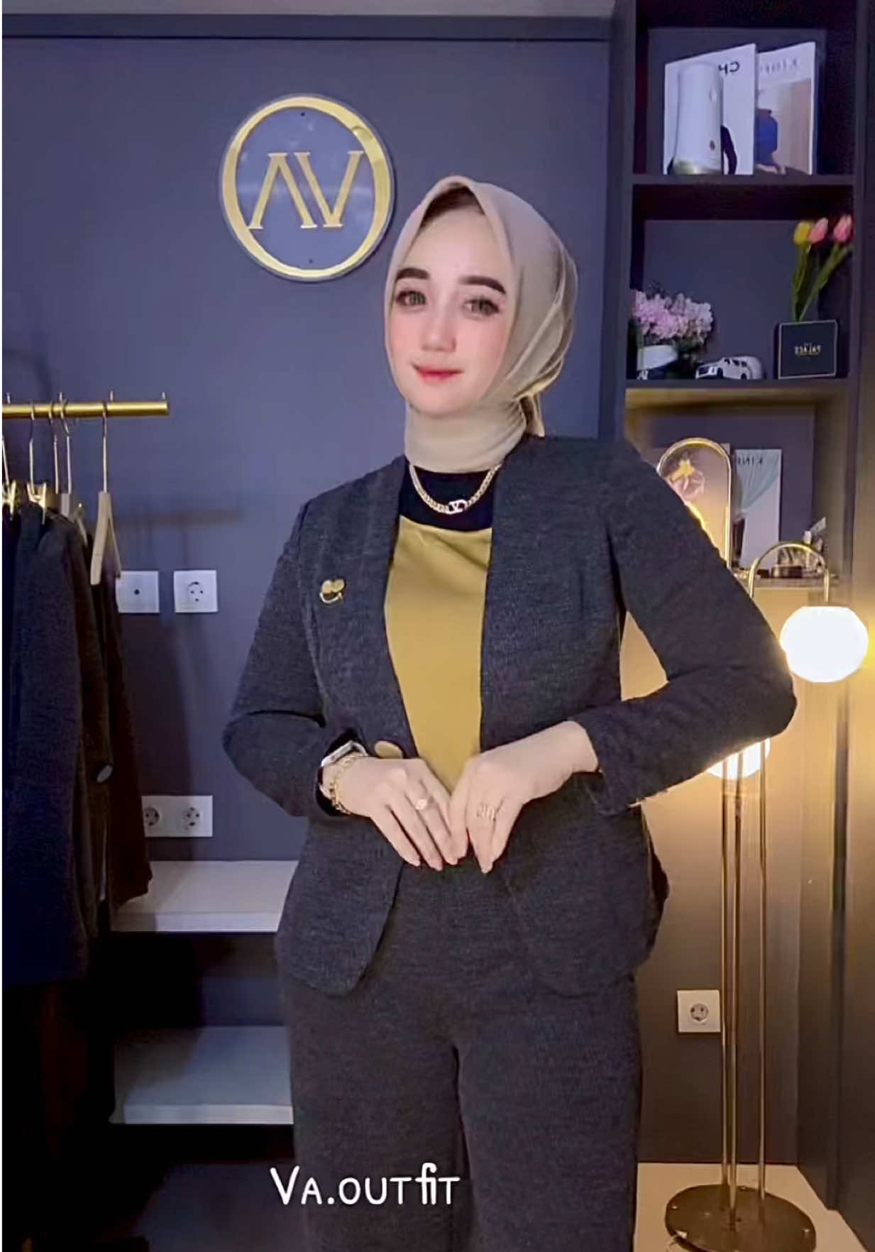 3in1 Set #vaoutfit #onesetpremium #setelanwanita #creatorsearchinsights #paydaysale 