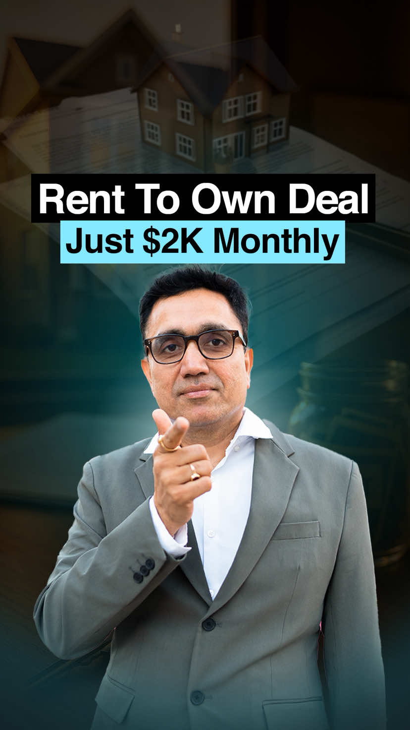 Pay Just $2,000/month & OWN This $600K Townhome!  Struggling with bad credit, low savings, or mortgage approval? This Rent-to-Own deal is your second chance. Only $20,000 deposit to lock it in Live in the home for 1 year while paying just $2K/month in rent After 12 months, once you qualify for a mortgage the home is yours!  Freehold Townhome | $600K Comment ‘OWN’ below & we’ll send you all the details  Your dream home is one smart step away .                                                                                 Manish Puri 🏡| Oakville, Halton Real Estate Agent 📲| 416-716-1205 📧| manishpuuri@gmail.com #oakvillarealtor #canada_life🇨🇦 #canadarealtor #renttoown #realestate 