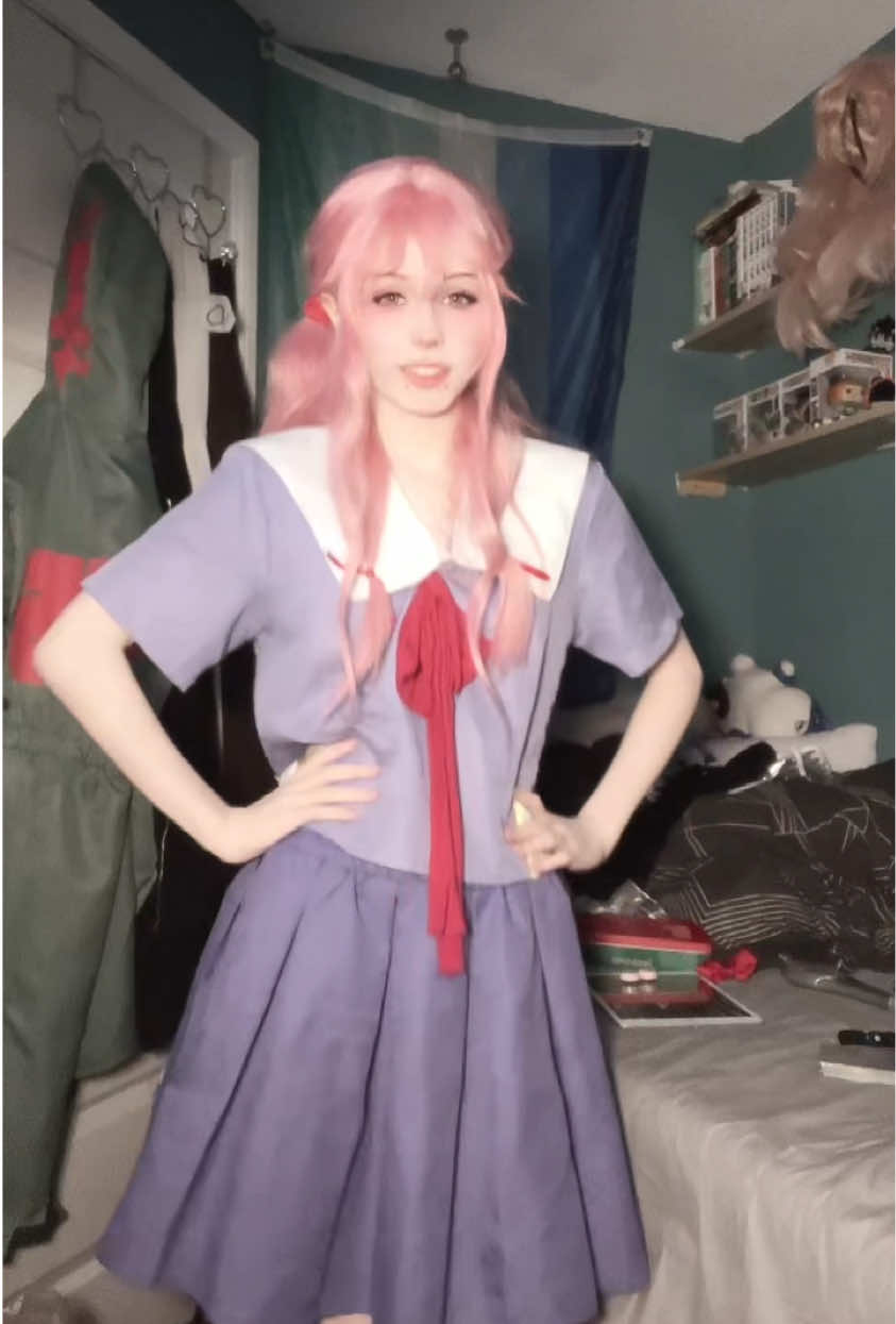 bro i physically can not dance 😭 #yuno #futurediary #mirainikki #cosplay #femboy 