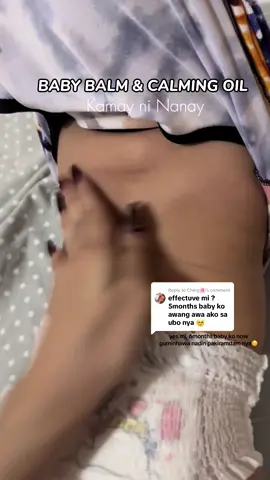 Replying to @Ching🌸 ito lang talaga ang inaasahan ko pag nagka ubo at sipon si baby lalo na sa panahon ngayon🥹👶 @Kamay ni Nanay  #kamayninanay #kamayninanaycalmingoil #babybalm #uboatsipon #trending 