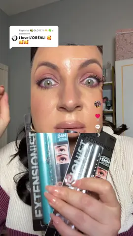 Replying to @🐝 GLO11.11 🫶 🍀 which one is your favorite? @loréal paris usa @L’Oréal Paris #loreal #lorealparis #newmascara #mascarareview #tubingmascara  