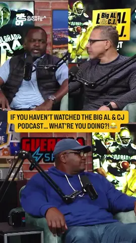 Great analysis paired with great humor. Check out the Big Al & CJ show now! 😂🏈 #CFB #CUBuffs #BuffsFootball #Boulder #Colorado  