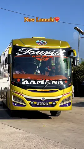 Brand New Kamana Airbus(Kathmandu-Agrakhachi daily night service)💛#sugracy #busacenepal07 