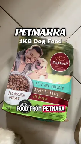PETMARRA 1KG DOG FOOD 🐶🐾  ALL BREEDS ✅ #petmarra #petmarradogdryfood #dogfood #petmarrabeefandchickendogfood #furbabiesfood 