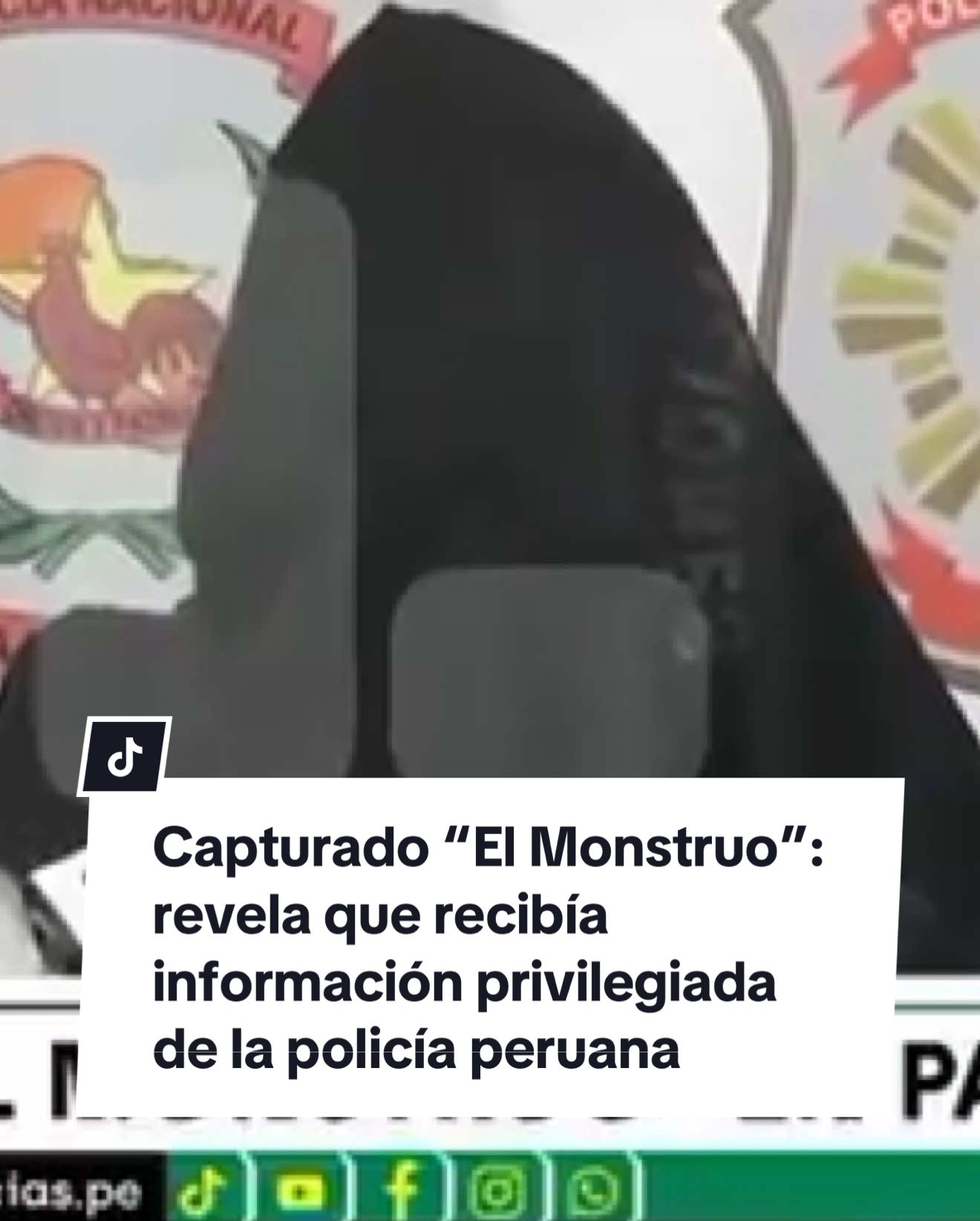 Capturado “El Monstruo”: revela que recibía información privilegiada de la policía peruana 🚨 #Elmonstruo #Peru #Paraguay  #noticias