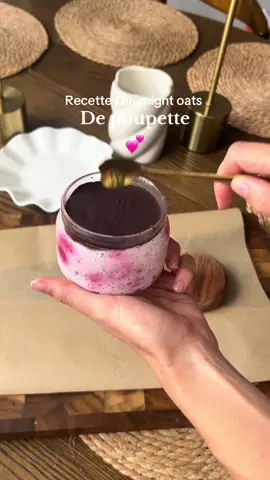 La recette de poupette ❤️ @Poupette 👛  #poupette #overnightoats #recette #recettesimple 