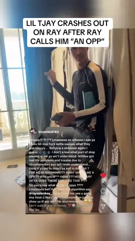 tjay back to beefing streamers again 🤦🏽‍♂️ #liltjay #rayasianboy #music #lyrics #snippet lil tjay ray beef tota @Lil Tjay 