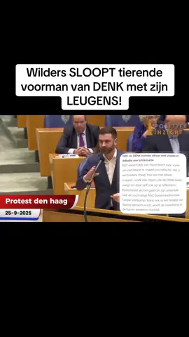 Wilders SLOOPT tierende voorman van DENK met zijn LEUGENS! #politiek #debat #kabinet #tweedekamer 