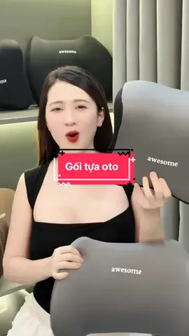 Gối tựa oto #cohuyentaphoa #xuhuong 