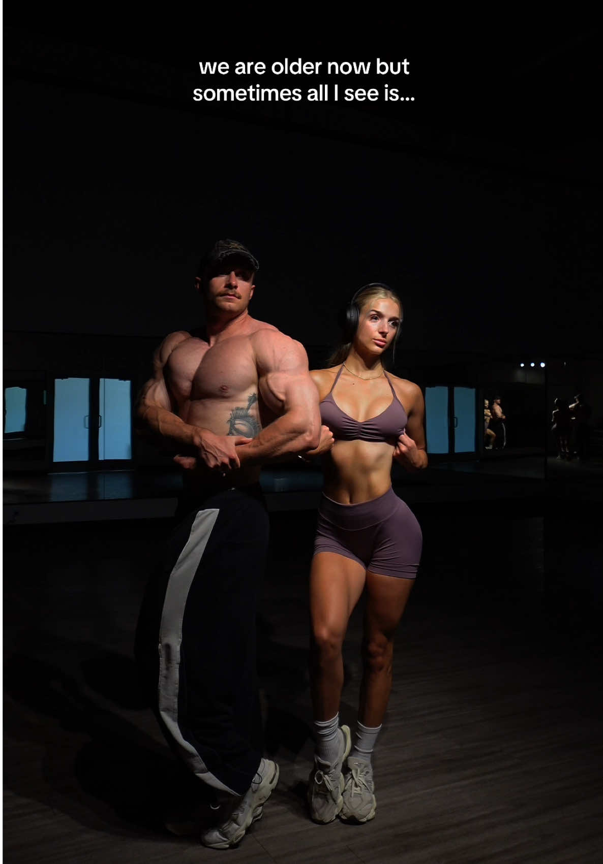growing together >> #fyp #gymcouple #gymcrush 