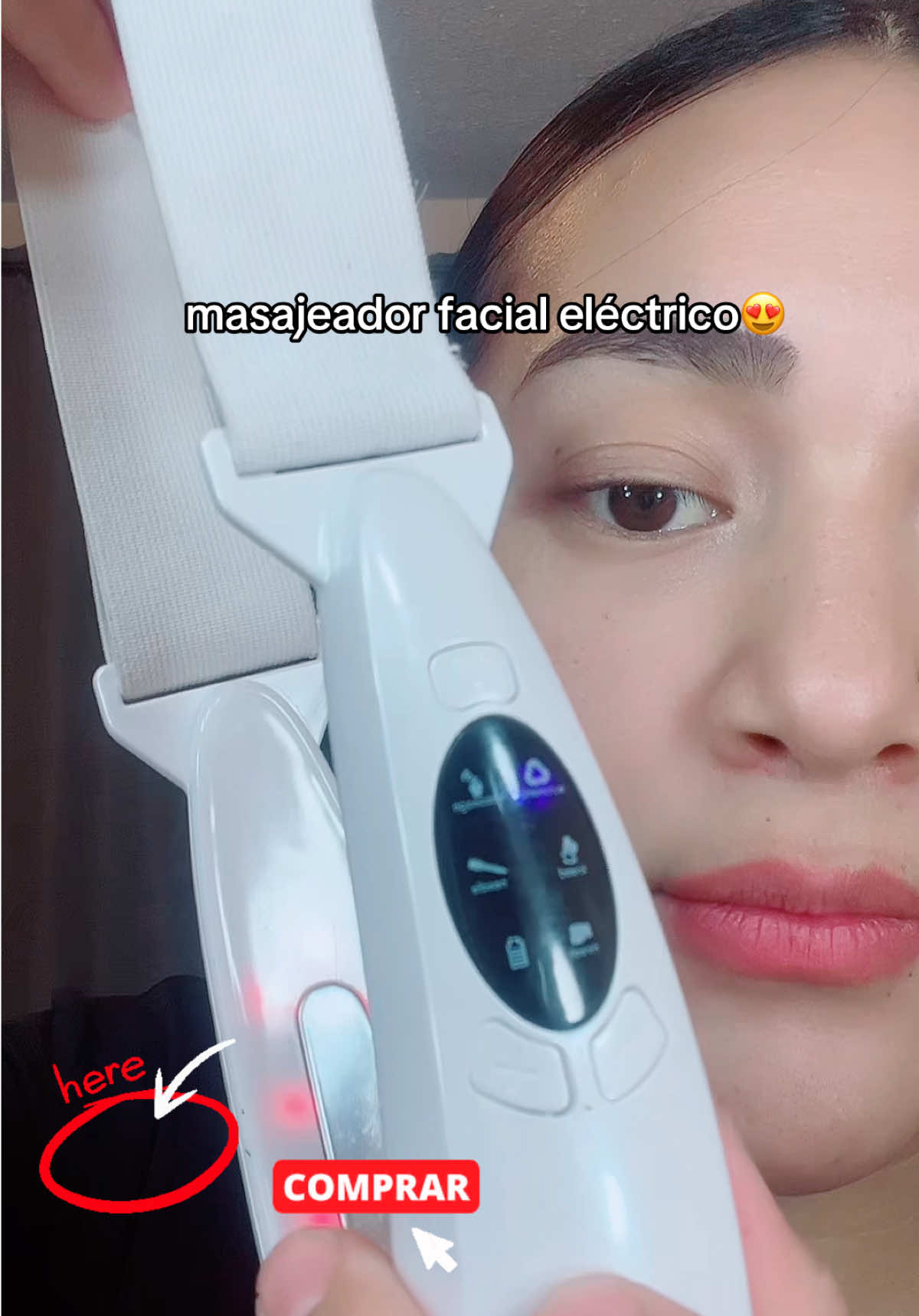 masajeador facial 😍😘eléctrico#masajeadorfacialeléctrico #electricfacialmassager #foryou #parati 
