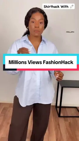 Recap of ShirtHack 👔 with Safety pin 🧷  📌 Save for Inspo Which one is your fave? 1, 2, 3 oder 4?  #playitmyway #fashionstyle #fashionhack #fashionstyle #igreels 