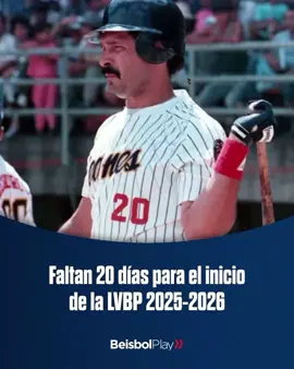 ¡Solo 20 días nos separan de la LVBP! ⌛ Y el día de hoy la memoria nos lleva a Antonio Armas, uno de los grandes cañoneros de Venezuela, que brilló con su fuerza en cada turno al bate 🔥⚾ ¿Están tan emocionados como nosotros por el inicio de nuestra pelota criolla? 🇻🇪🤯 #ConteoBP #LVBP 