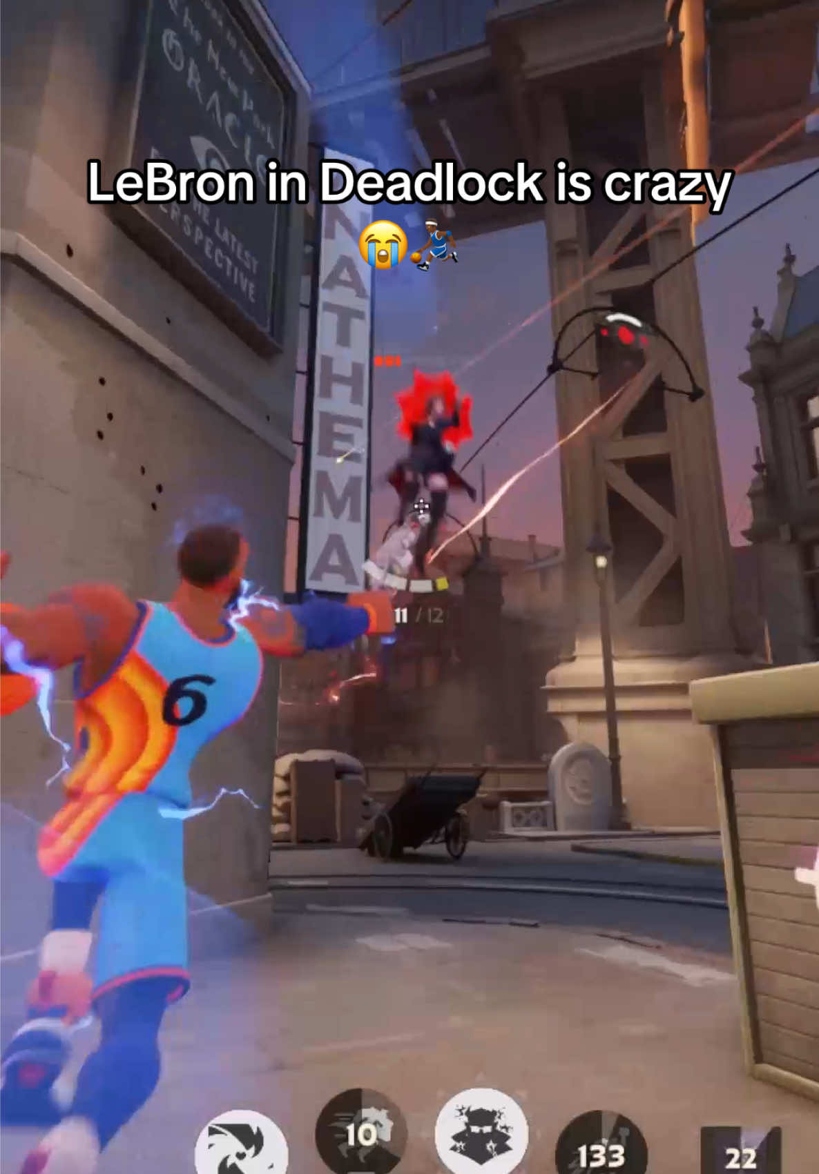 Off stream clips 💁‍♀️#beefuniverse #deadlock #abrams #lebronjames 