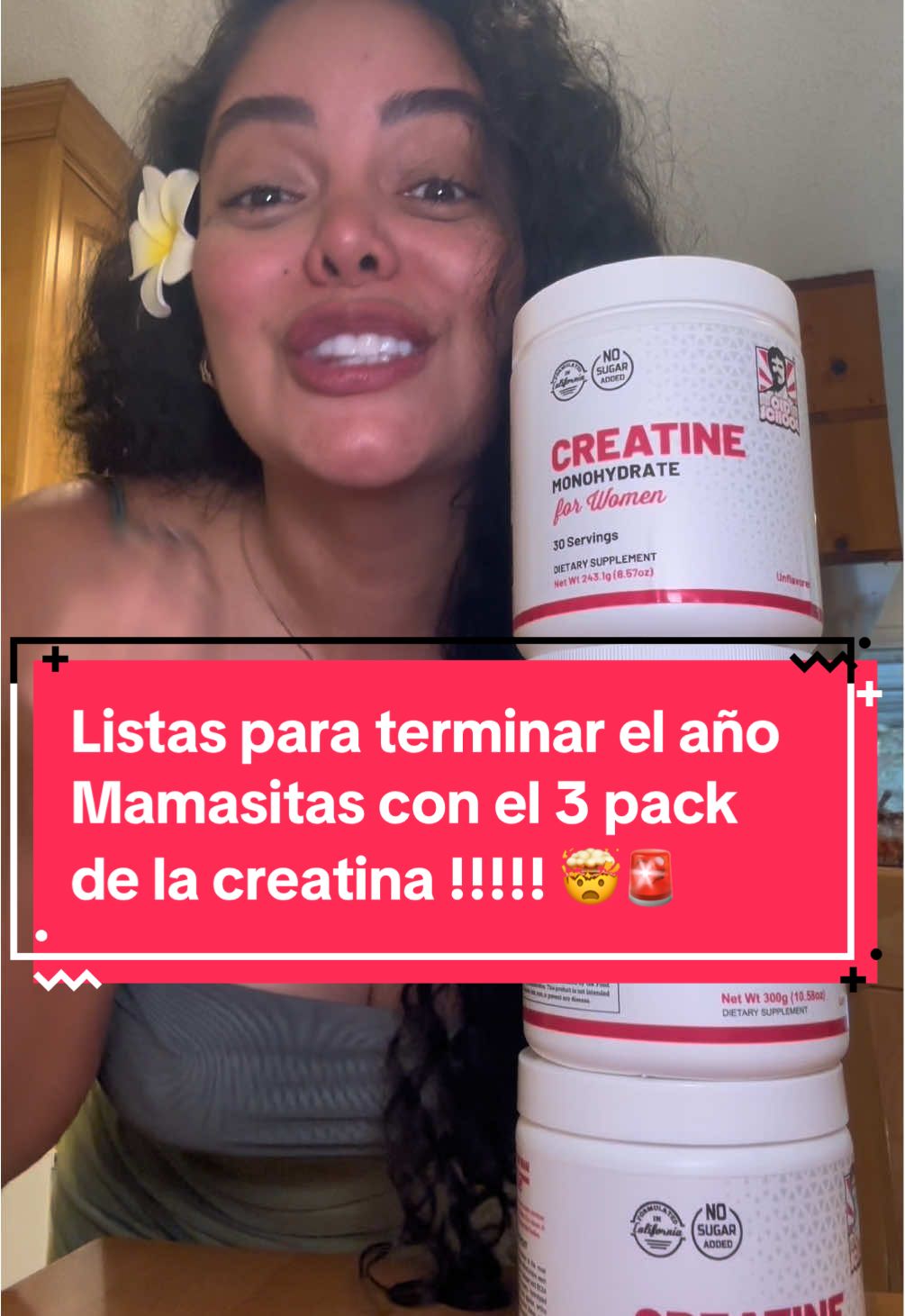 Súper promo temporal de la creatina 3 pack código CREATORPIC 🚨 #creatine #creatinamonohidratada #mujeres #tiktokshoprestock #GymTok 