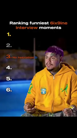 Ranking funniest 6ix9ine Interview Moments #6ix9ine #djvlad #trippieredd  #funnymoments #gummo 