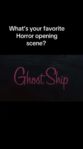 Second favorite is 13 Ghosts #ghostship #horrormovie #bestopeningscene #mudvayne #13ghosts 