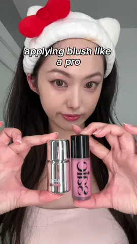 ombre blush >>>>>  products used:  @Saie dew blush AZTK liquid blush #beginnermakeup #blushblindness #blushtrend #makeuptutorial #liquidblush 