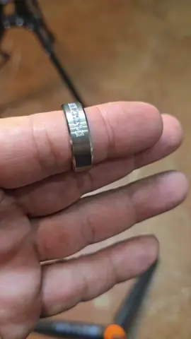 #weddingband #ring #titanium #cubiczirconia #tiktokshopcreatorpicks 