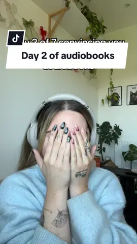 Day 2 trying to convince you to listen to dark romance audiobooks.  They’re elite. I have nothing more to say.  #audiobook #audiobooktok #booktoker #audible #darkromance 