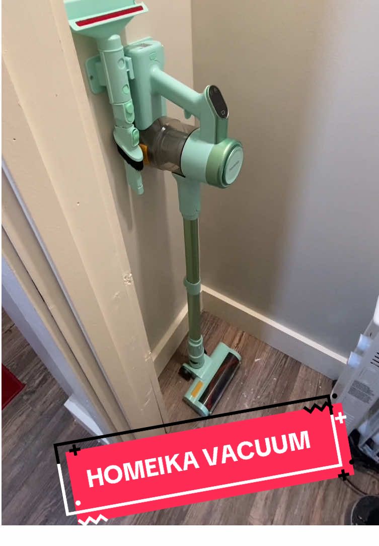 Comment an item you want to see if it’ll pick up and I’ll make a video! Rice? Coffee? This Homeika Vacuum is super lightweight so it’d be great to clean stairs and it’s super easy to empty the bin! ✨  . . . . . #vacuum  #tiktokshopfalldeals #clean #viralontiktokshop #dealsforyoudays