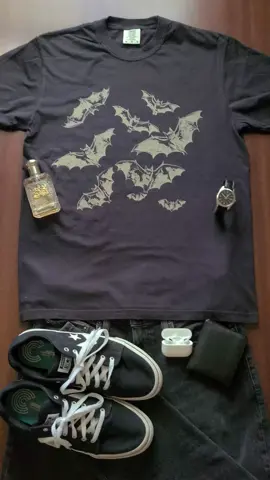 spooky vibes all the way #fyp #outfit #fashion #style #shirt 