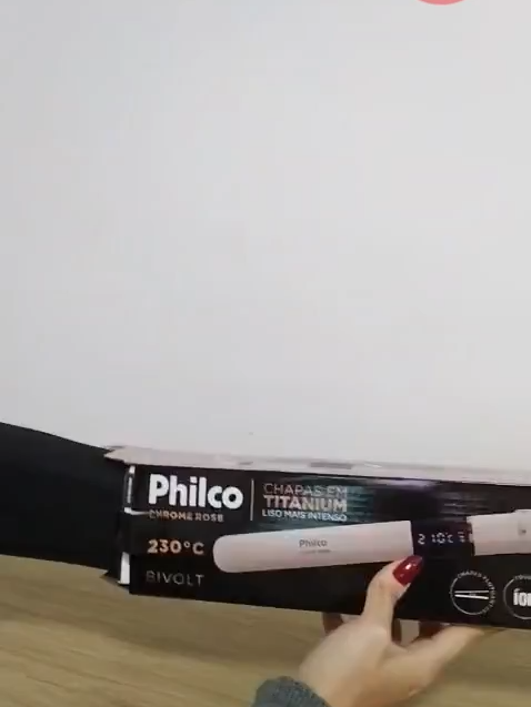A Prancha de Cabelo Philco Titanium Chrome Rose Bivolt  possibilita que você garanta cabelos lisos e modelados da maneira que você deseja.  #pranchandocabelo #philco #b4bdistribuidora