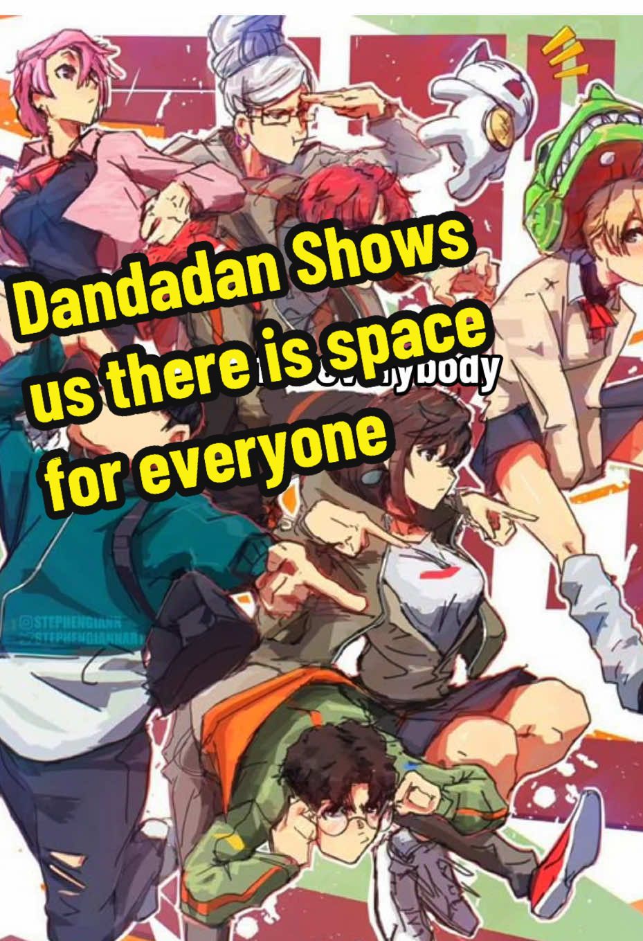 DanDaDan is all about a place where everyone can belong. I love that in anime and I love this in DanDaDan!  #dandadan #anime #nakama #okarun #momo 