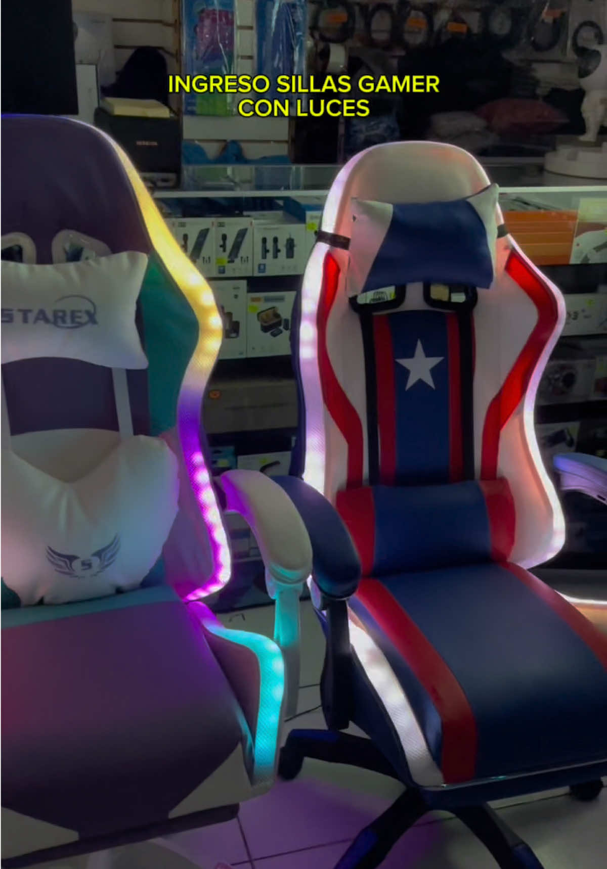 Encuéntranos en📍Jr. Inambari 729A - Cercado de Lima o contáctanos al 📞 935-998-767  #sillagamer #rgb #diseño #fyp #viral 