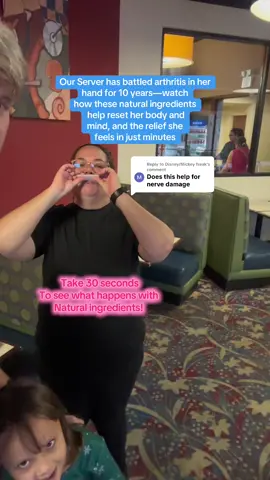 Replying to @Disney/Mickey freak #LIVE #helpingothers #arthritisrelief #mindblown helping this server when we were in Orlando at the hotel she said 10 years she’s been dealing with arthritis and the doctors can’t figure it out? 😡 she said she’s very upset because she spent tens of thousands of dollars trying to help her and I told her what if you were lacking nutrition I take all my vitamins. I’m not saying something to your gut because your gut is unhealthy but what about vitamin straight into your blood system ? She was intrigued so she let me put her on camera and give me one minute to help to reset and evaluate her. ❤️  watch the results. This will only take you 30 seconds to watch this full video. Enjoy the show #creatorsearchinsights  