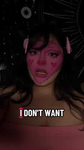 I don’t want that shi 🙂‍↔️ #makeuptutorial #makeupchallenge #halloweenmakeup #makeupidea 