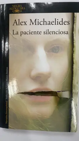 #lapacientesilenciosa #alexmichaelides #librosen60seg #books #librosrecomendados 