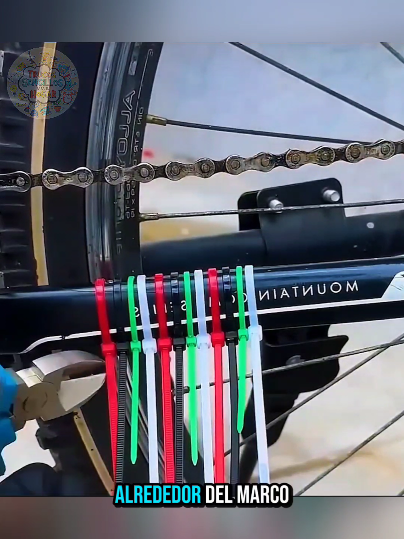 trucos útiles para las bicicletas #viral #videoviral #fyp 