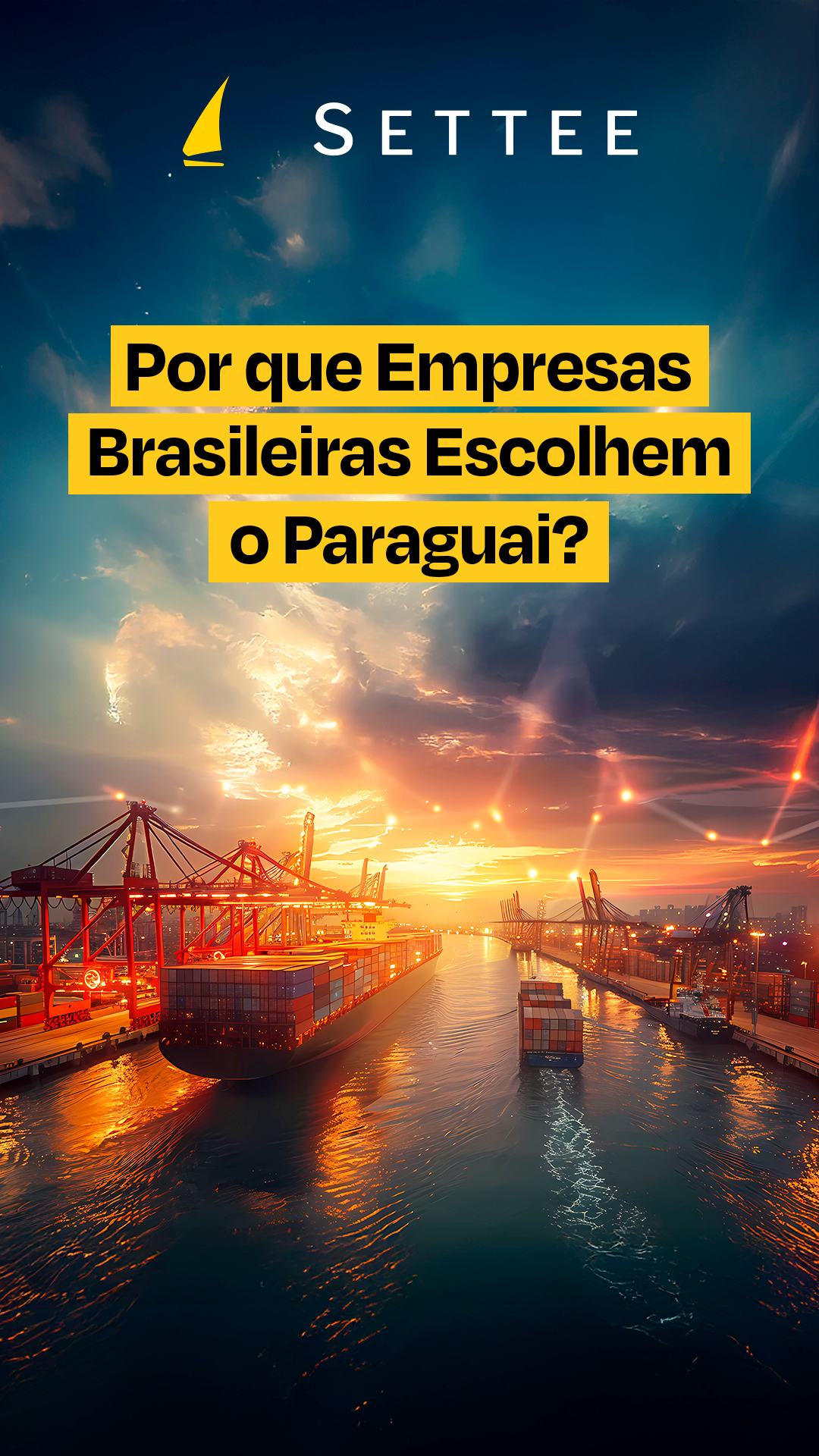 Você sabia que mais de 70% das empresas estrangeiras no Paraguai são brasileiras? 🇵🇾 ㅤ Com benefícios fiscais e custos reduzidos, é uma excelente opção para quem quer expandir seus negócios. ㅤ Clique no link da bio e descubra como aproveitar essas vantagens! ㅤ #settee #paraguai #leimaquila #empreendedorismo #negociosinternacionais