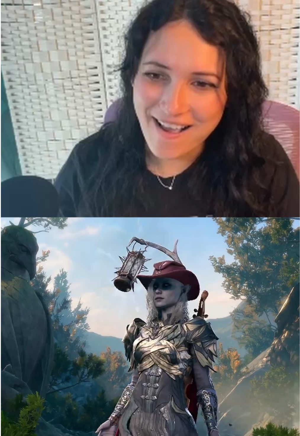 I love seeing all the gear on my tav when we level up!!! #bg3#bard#levelup#durge#darkurge