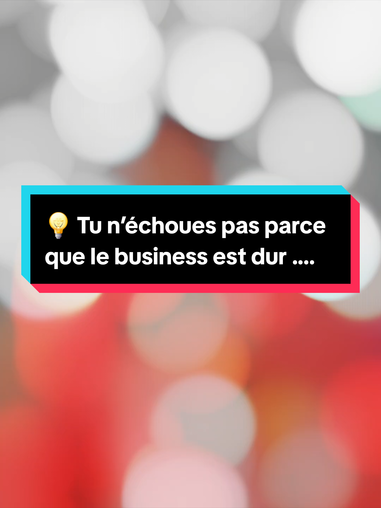 💡 Tu n’échoues pas parce que le business est dur… tu échoues parce que ton POURQUOI n’est pas assez fort. 👉 Quand tu sais pourquoi tu te lèves chaque matin, pourquoi tu appelles, pourquoi tu présentes… chaque action devient plus facile. 👉 Ton POURQUOI te donne l’énergie de continuer quand tout devient difficile. L’argent peut motiver un moment… mais seul ton POURQUOI rend ton succès inévitable. 🚀 Alors dis-moi : quel est TON POURQUOI dans ce business ? 👇 #Motivation #Succes #Mindset #Business #CapCut 