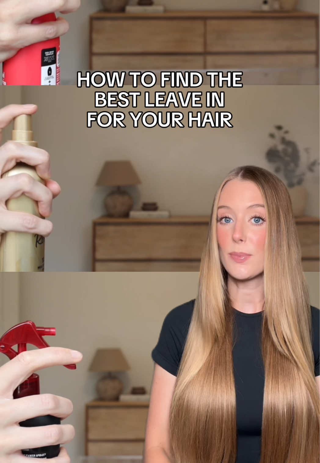 I started pouring my leave in conditioners into bowls just because I was curious to see how they compared to each other but once I saw the differences I knew I needed to show you guys too!! If you feel like your leave in conditioner / heat protectant is too heavy, or makes your hair feel greasy, sticky, or stiff, try one of the more liquidy options I showed. On the flip side, if you feel like your leave in isn’t making your hair as soft, smooth and sleek as you want, try one of the creamier options! #leaveinconditioner #heatprotectant #hairtips #hairhacks 
