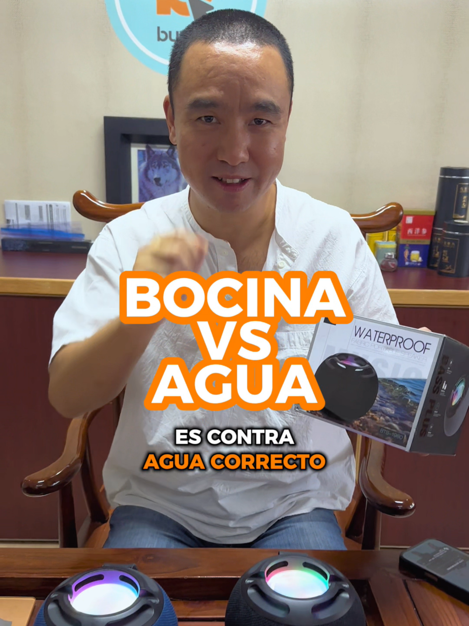 💦 ¿Whate… qué? Mejor en español: BOCINA CONTRA AGUA 🔥 Potencia brutal pa’ que suene en cualquier lugar 😎 👉 Agrégala ya a tu carrito en TikTok Shop. #Bocina #Buytiti #TikTokShop #SonidoPotente #Waterproof