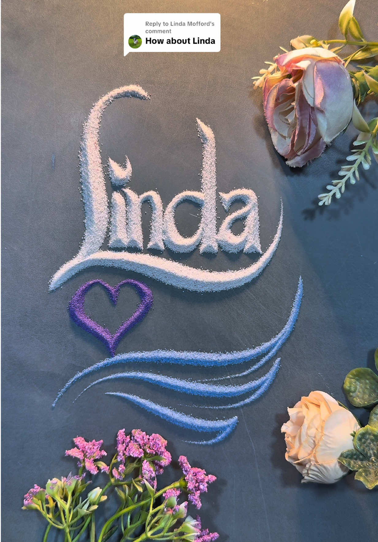 Replying to @Linda Mofford Linda name request done ☑️❤️💕please follow and comment name 🥰