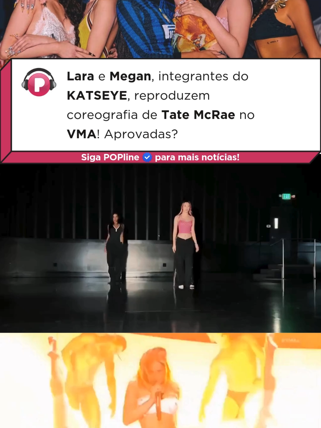 As meninas do KATSEYE passaram por uma série de treinamentos antes de formarem o grupo, incluindo aulas frequentes de dança. Por isso, surpresa nenhuma ver a Lara e Megan arrasando na coreografia de 