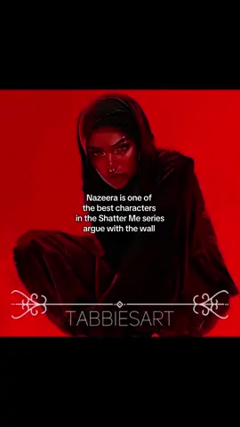 I just love her so much she’s such a diva #shatterme #shattermeseries #nazeeraibrahim #books #BookTok 