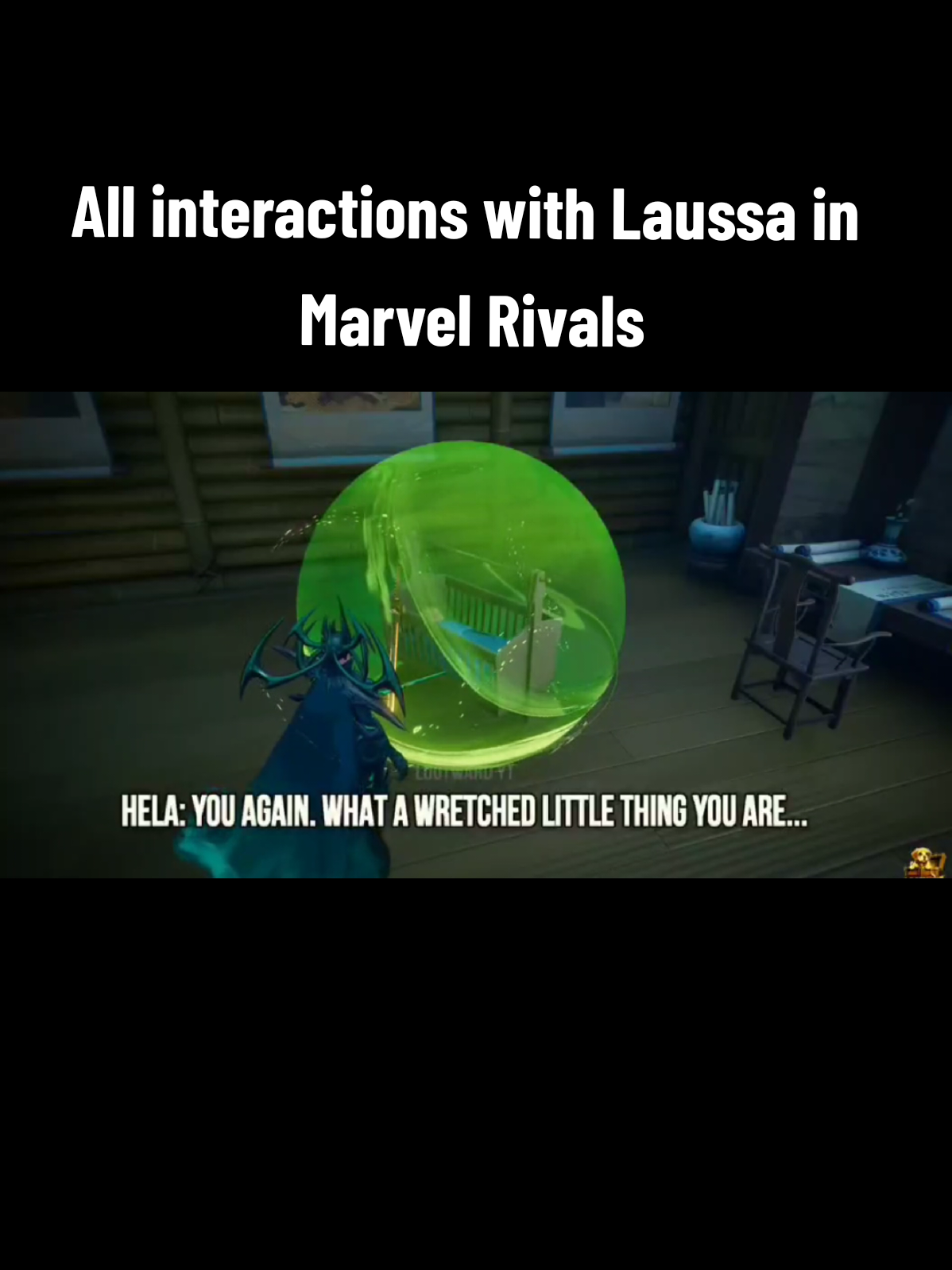 Hela got person beef with the baby lol but everyine else is being nice/caring even Loki. Credits to Lootward #marvelrivals #marvelrivalsclips #EmClimaUltraLeve 