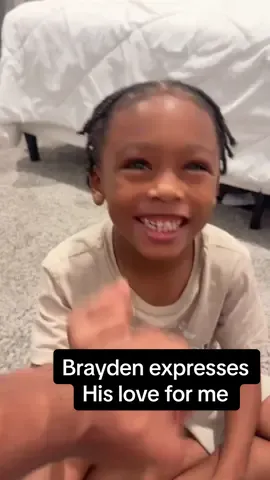 He started with “Mom I just love you and..” I said “wait, let me record for my memories but don’t worry about the camera, it’s still me and you.” Hearing this makes me feel at peace knowing he sees my efforts! 😢  #momson #Love #parenting #singlemoms #kids 