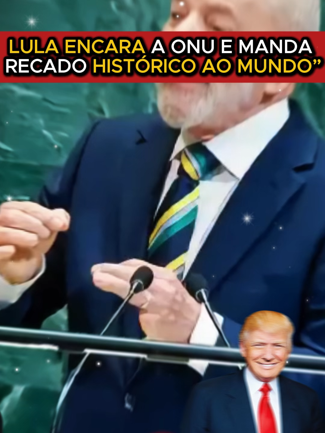 Na frente de Trump, Lula dá recado histórico na ONU #lula#notícias #donaldtrump#onu