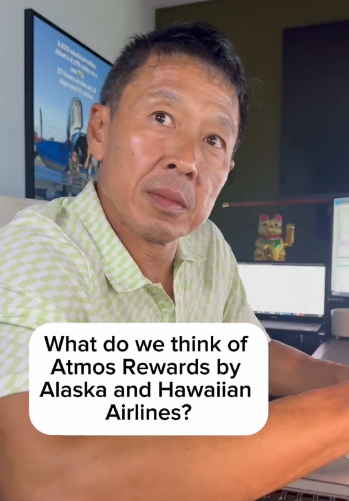 What do we think of @Atmos Rewards ? #AtmosRewardsPartner @Alaska Airlines @Hawaiian Airlines #atmosrewards