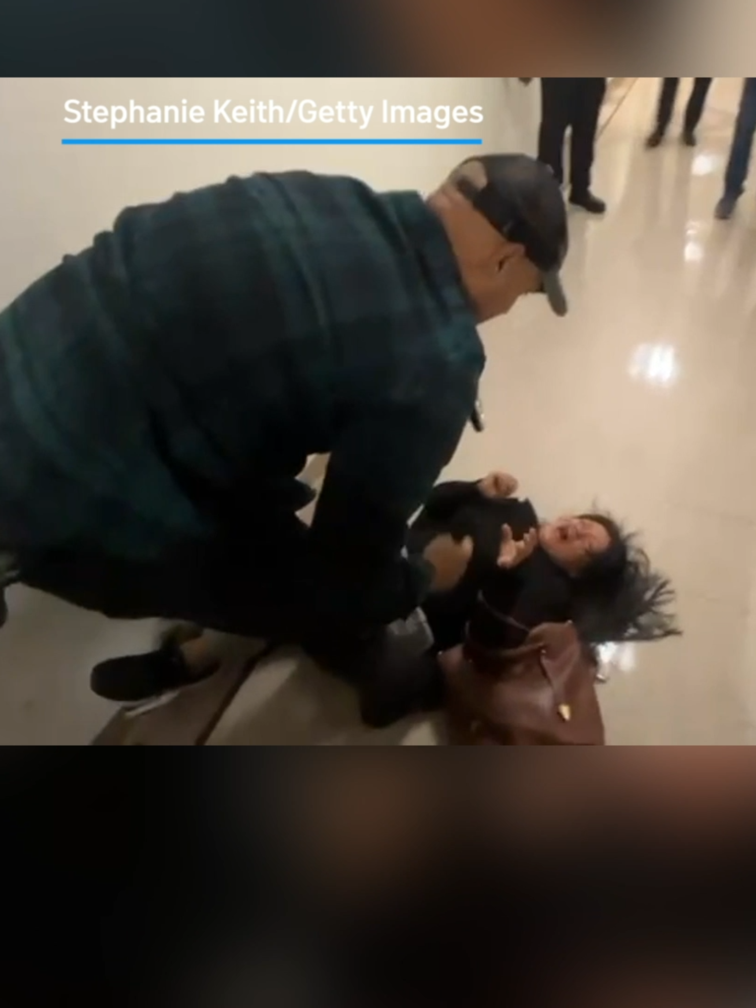 The wife of a detained man from Ecuador went looking for a federal ICE agent inside 26 Federal Plaza in lower Manhattan, in order to plead for her husband. 