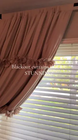 These curtains are true blackout curtains and they're so beautiful! Definitely recommend! You need these in your life! #foryoupage #blackoutcurtains #homedecor #curtaininspo #decorinspo