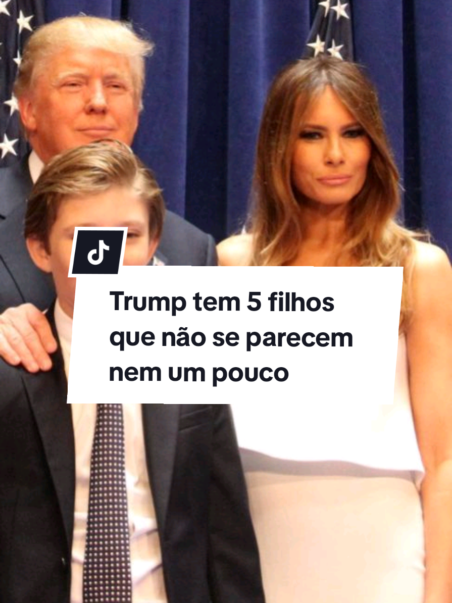 Donald Trump tem 5 filhos, que não se parecem nenhum pouco #brasil🇧🇷 #curiosidades #brazil🇧🇷 #donaldtrump 